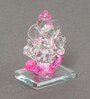 Pink Polyresin Ganesha Idol