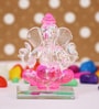 Pink Polyresin Ganesha Idol