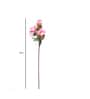 Pink Polyurethane Magnolia Artificial Flower