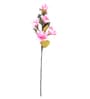 Pink Polyurethane Magnolia Artificial Flower