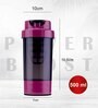 Pink Power Boost 500ml Plastic  Shaker