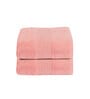 Pink Assorted 200 TC Cotton King Bedsheet With 2 Pillow Covers,2 Bath Towels and Box