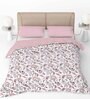 Pink Pure Cotton Printed 150 GSM Single Bed AC Room Dohar