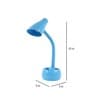Mid Pink Study Lamp With ABS Plastic Base