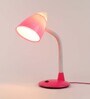 Orlando Pink Study Lamp With ABS Plastic Base