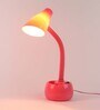 Hubble Pink Study Lamp With ABS Plastic Base