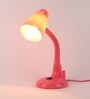 Uniquely Pink Study Lamp With ABS Plastic Base