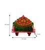 Pink Royal Throne Pooja Chowki