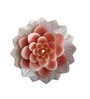 Lotus Rose Pink Marble Decorative Candle