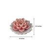 Lotus Rose Pink Marble Decorative Candle