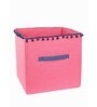 Pitaya Fabric Kids Storage Box in Pink Colour