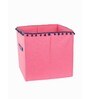 Pitaya Fabric Kids Storage Box in Pink Colour