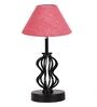 Pink Shade Table Lamp With Shade Table Lamp With Iron Base