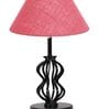 Pink Shade Table Lamp With Shade Table Lamp With Iron Base
