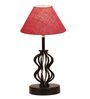 Pink Shade Table Lamp With Shade Table Lamp With Iron Base
