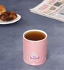 Pink Shade Text Printed Ceramic Coffee Mug 320ml