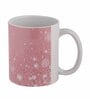 Pink Shade Text Printed Ceramic Coffee Mug 320ml