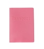 Pink Silicon Passport Holder