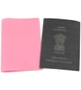 Pink Silicon Passport Holder