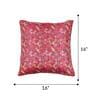 Pink Silk   Traditional 16x16 inches Cushion Covers (1pc)
