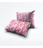 Pink Floral  TC Cotton Super King Bedsheet with 2 Pillow Covers