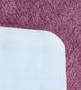 Pink Solid 100% Polyester AntiSkid Bathmat