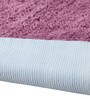Pink Solid 100% Polyester AntiSkid Bathmat