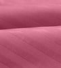 Pink Solid 150 TC Cotton Single Bed Sized Bedsheet With 1 Pillow Cover