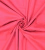 Pink Solid 150 TC Microfiber Queen Sized Double Bedsheet with 2 Pillow Covers