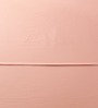 Pink Solid 180 TC Cotton Double Bedsheet with 2 Pillow Covers