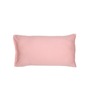 Pink Solid 180 TC Cotton Double Bedsheet with 2 Pillow Covers