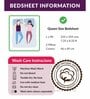 Pink Solid 210 TC Cotton Queen Sized Double Bedsheet with 2 Pillow Covers Satin Stripe 2024 Collection
