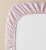 Pink Solid 300 TC Cotton King Sized Bedsheet with 2 Pillow Covers