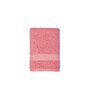 Pink Solid 400 GSM Cotton Towel Sets (Set of 6)