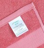 Pink Solid 400 GSM Cotton Towel Sets (Set of 6)