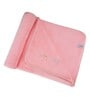 Pink Solid 400 GSM Microfiber Bath Towel