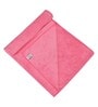 Pink Solid 400 GSM Microfiber Bath Towel