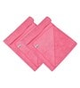 Pink Solid 400 GSM Microfiber Bath Towel