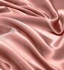 Pink Solid 400 TC Satin King Fitted Bedsheet with 2 Satin Pillow covers
