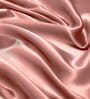 Pink Solid 400 TC Satin Queen Fitted Bedsheet with 2 Satin Pillow covers