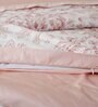 Pink Patterned Cotton Double Bed Duvet Cover with 2 Pillow Covers Tranquil Essence