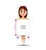 Pink Solid Cotton 500 GSM Hand Towel Set of 4