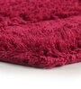 Pink Solid Cotton 31.5x20 Inches Max Absorbant Bath Mat