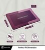 Pink Shower Room Rubber 24x16 Inches AntiSkid Bath Mat