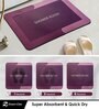 Pink Shower Room Rubber 24x16 Inches AntiSkid Bath Mat