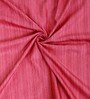 Pink Striped Faux Silk 7 Ft Light Filtering Eyelet Door Curtain
