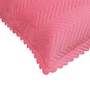 Pink Solid Velvet 27x18 Inches Pillow Cover (1Pc)