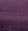 Purple Solid Viscose 5 ft X 7 ft Flat Weaves Carpet