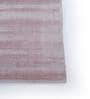 Pink Solid Viscose 8 ft x 10 ft Hand Woven Carpet