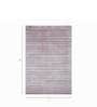 Pink Solid Viscose 8 ft x 10 ft Hand Woven Carpet